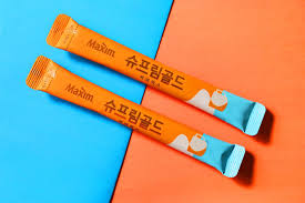 1109 Dongsuh Maxim Supreme Gold Coffee Mix 100T 동서 맥심 슈프림골드 커피믹스 100개입