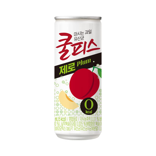 1749 Dongwon Coolpis Zero, Plum 동원 쿨피스 제로, 자두 230ml
