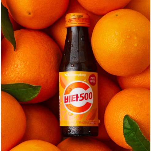1761 Kwangdong Vita500 Original 10-count 비타500 100ml 10개입