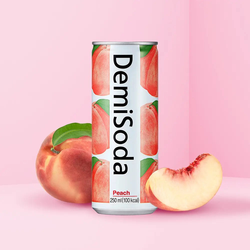 1764 Dong-A Otsuka DemiSoda Prach 동아오츠카 데미소다 피치 250ml