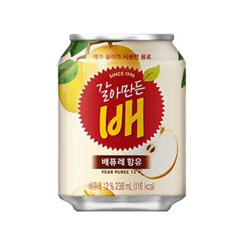 1802 Haitai Crushed Korean Pear Juice 해태htb 갈아만든 배 238ml