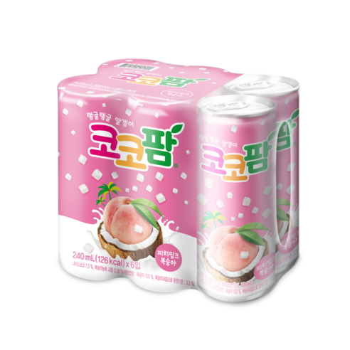 1805 Haitai CoCo Palm Pink 해태htb 코코팜 피치핑크 240ml