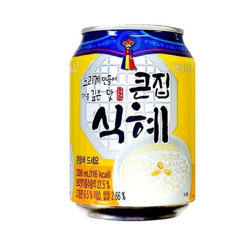 1806 Haitai Sweet Rice Drink 해태 큰집 식혜 238ml