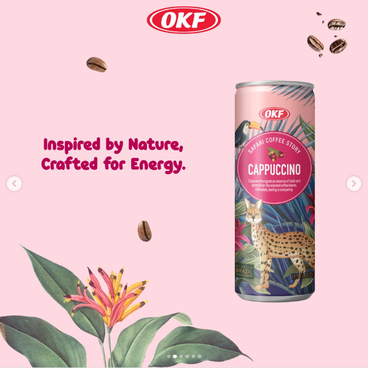 1449 OKF Cappuccino OKF 카푸치노 340ml