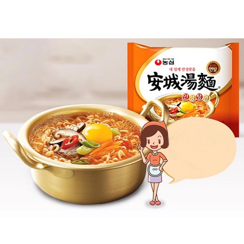2111 Nongshim Ansung Noodle Soup Multi Pack 농심 안성탕면 멀티팩 5개입