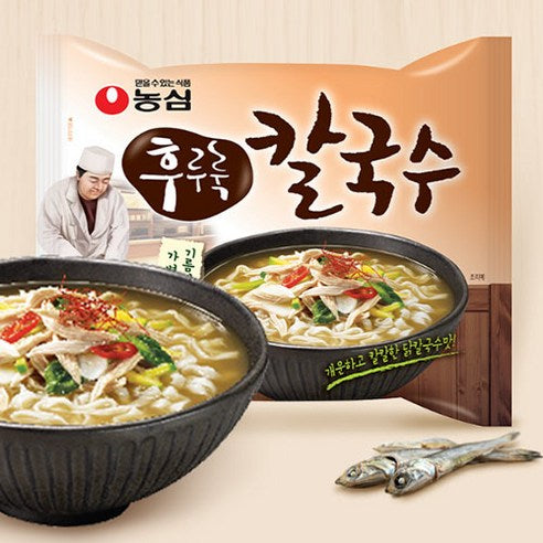 2114 Nongshim Hooroorok Kalguksu 농심 후루룩 칼국수 멀티팩(4입)