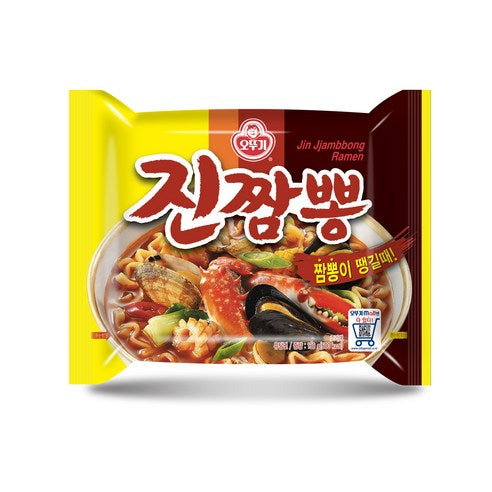 2331 Ottogi Jin Jjambbong Ramyun Multipack 오뚜기 진짬뽕 멀티팩 4개입
