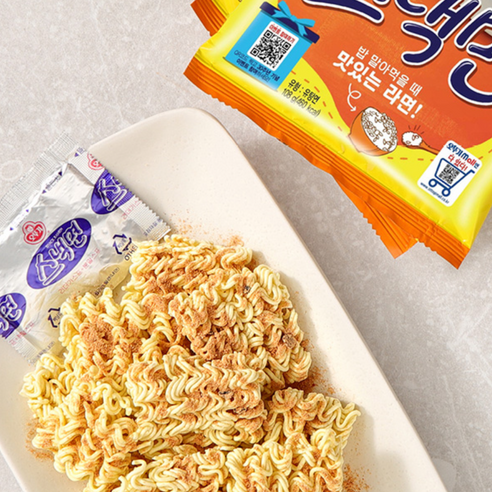 2334 Ottogi Snack Ramyun Multi Pack 오뚜기 스낵면 멀티팩 5개입