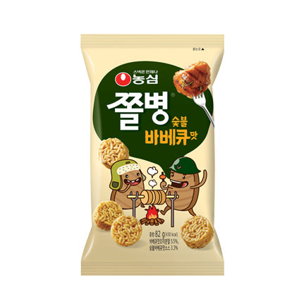 3253 Nongshim Pawn Snack Barbecue 농심 쫄병스낵 바베큐맛 82g