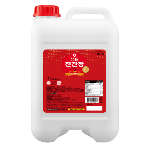 4363		Sampyo Soy Sauce 15L 샘표 진간장S 15L (업소용)