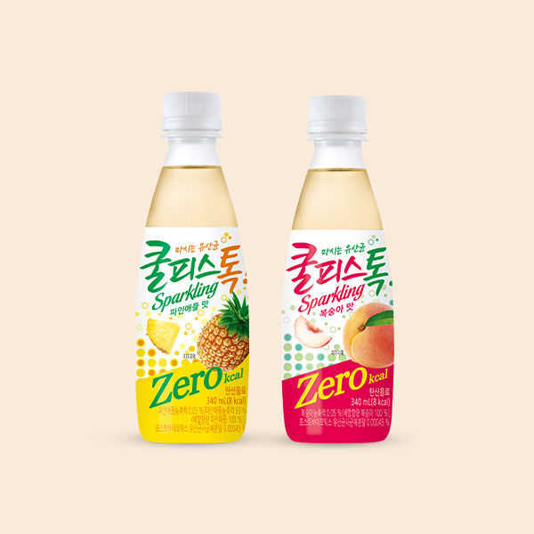 1734 Dongwon CoolpisTok, Pineapple 동원 쿨피스톡, 파인애플 340ml