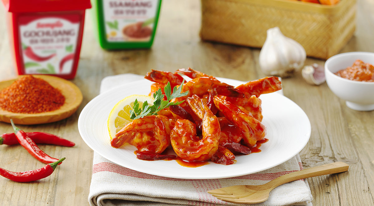 4114 Sempio Gochujang, Hot Pepper Paste, Classic 샘표 태양초 쌀고추장 1kg