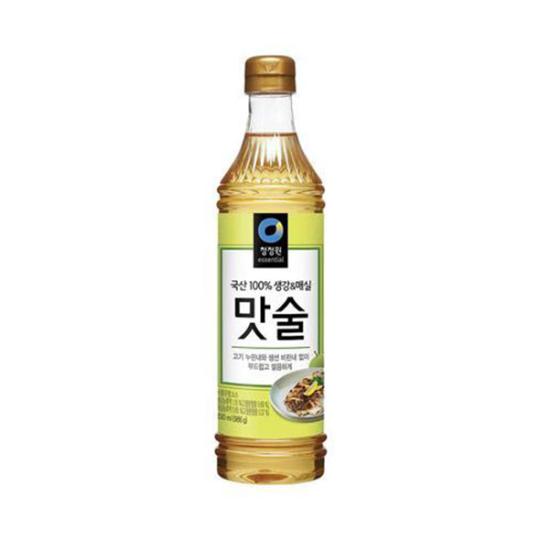 4135 Daesang Chungjungone Korean Style Cooking Wine Ginger&Plum 대상 청정원 맛술 생강&매실 830ml