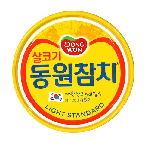 7353 Dongwon Light Standard Tuna 동원 라이트 스탠다드 참치 150g