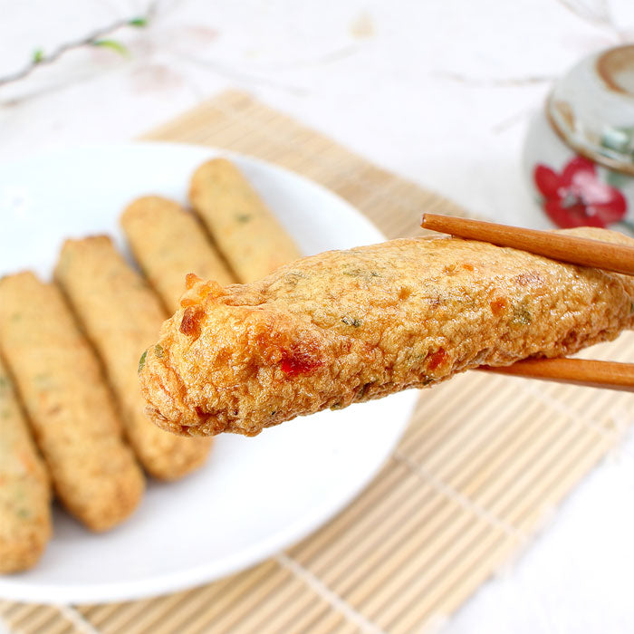 9708 Mido Fish Cake, Spicy Stick 400g 미도식품 고급 매운 봉어묵