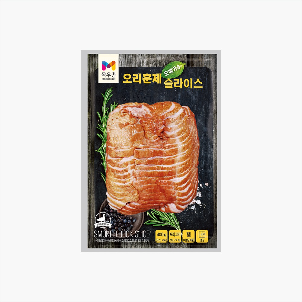 9802 Moguchon Smoked Duck 목우촌 오리훈제 400g