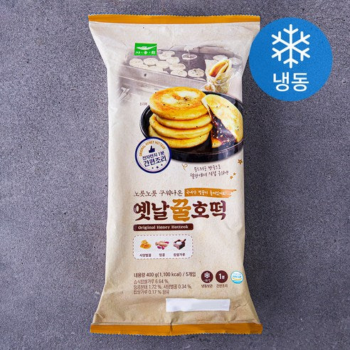 9926 Saongwon Honey Hotteok 사옹원 옛날 꿀호떡 400g