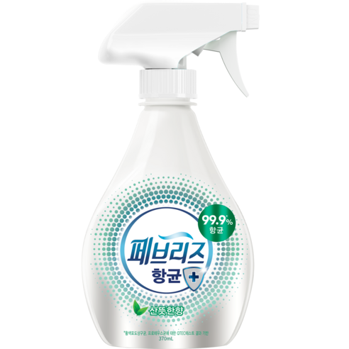 0212 P&G Febreze Fresh(Antibacterial Plus) 370ml  페브리즈 섬유탈취제 항균플러스 산뜻한향 370ml