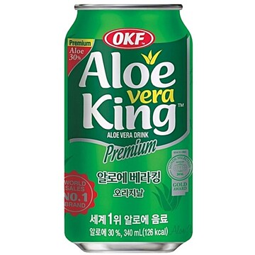 1411 OKF Aloe Vera King OKF 알로에베라 킹 오리지널 340ml