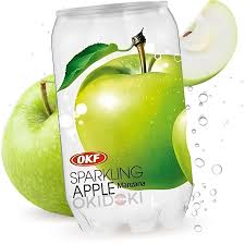 1414 OKF Sparkling Green Apple OKF 스파클링 그린애플 350ml