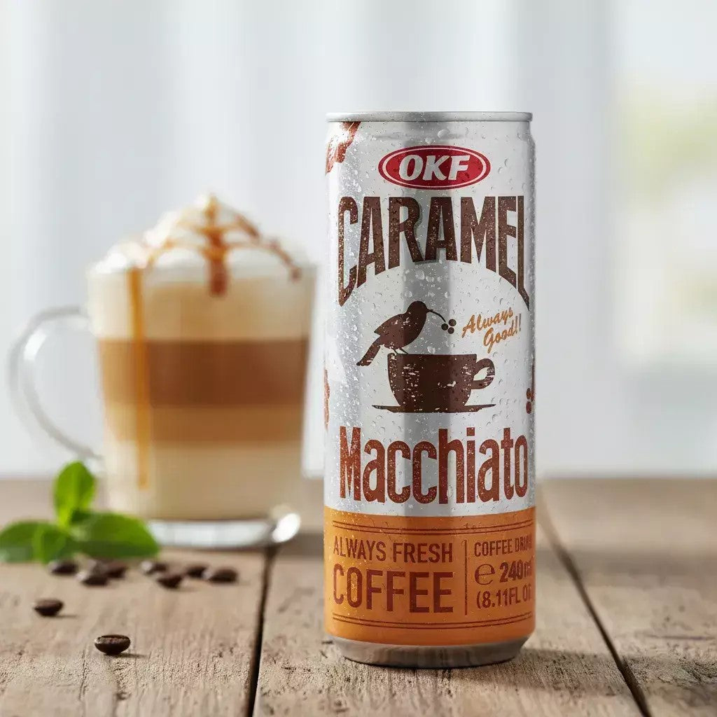 1437 OKF Caramel Macchiato OKF 카라멜 마끼아또 240ml