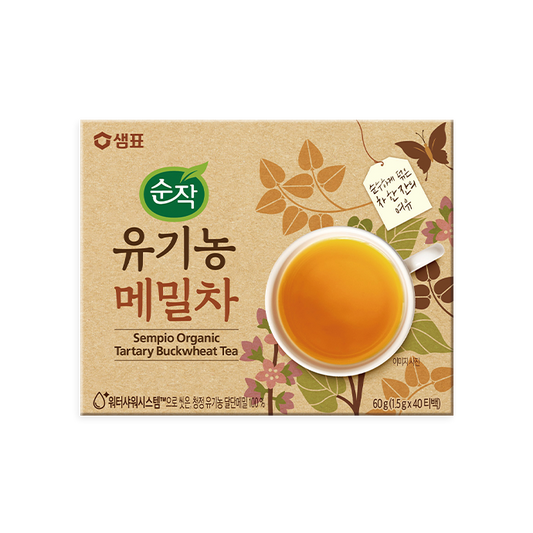 1615 Sempio Tartary Buckwheat Tea 40T 샘표 유기농 메밀차 40티백