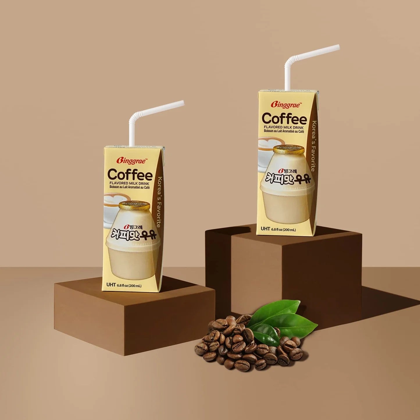1725 Binggrae Coffee Flavored Milk 빙그레 커피맛우유 200ml