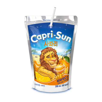 1731 Nongshim Capri-Sun Safari 농심 카프리썬 사파리 200ml