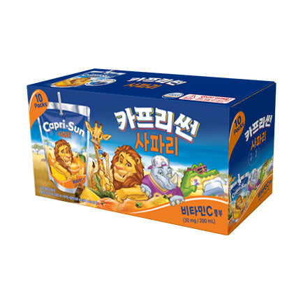 1731 Nongshim Capri-Sun Safari 농심 카프리썬 사파리 200ml