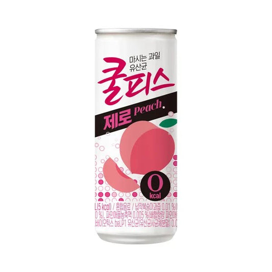 1748 Dongwon Coolpis Zero, Peach 동원 쿨피스 제로, 복숭아 230ml