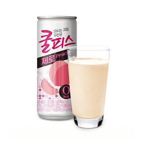 1748 Dongwon Coolpis Zero, Peach 동원 쿨피스 제로, 복숭아 230ml
