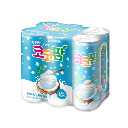 1804 Haitai CoCo Palm White 해태htb 코코팜 화이트 요구르트 240ml