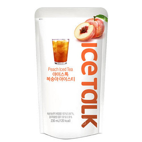 1828 Icetalk Peach Ice Tea 아이스톡 복숭아 아이스티 230ml