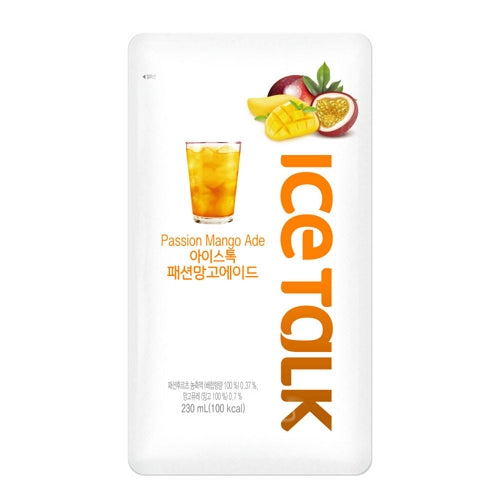 1833 Ice Talk Passion Mango Ade 아이스톡 패션망고에이드 230ml