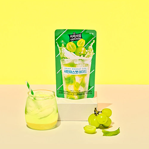1846 JARDIN Cafe Shine Muscat Ade 쟈뎅 까페리얼 샤인머스켓에이드 230ml