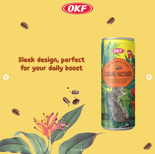 1448 OKF Caramel Macchiato OKF 카라멜 마키아또 340ml