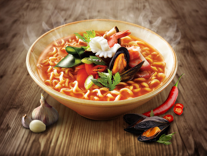 2112 Nongshim Neoguri Spicy Multi Pack 농심 얼큰한 너구리 멀티팩 5개입