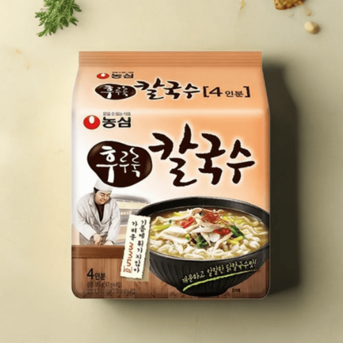 2114 Nongshim Hooroorok Kalguksu 농심 후후룩 칼국수 멀티팩(4입)