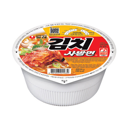 2211 Nongshim Bowl Noodles Kimchi 농심 김치사발면
