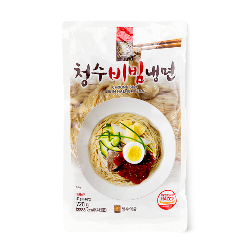 2612 Chungsoo Spicy Buckwheat Noodles(Serves 4) 청수식품 비빔냉면 4인분