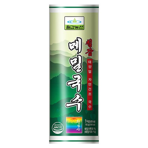 2801 Chilkab Buckwheat Noodle 칠갑농산 메밀국수 1kg
