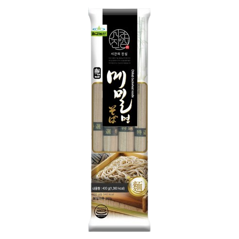 2802 Chilkab Buckwheat Noodle 칠갑농산 메밀국수 400g