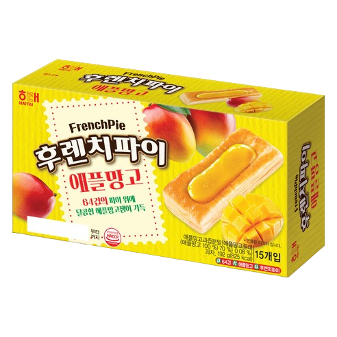 3217 Haitai FrenchPie Apple&Mango 해태 후렌치파이 애플망고