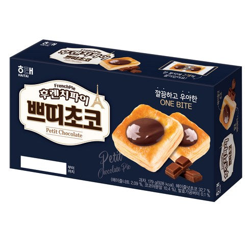 3218 Haitai FrenchPie Petit Chocolate 해태 후렌치파이 쁘띠초코 179g