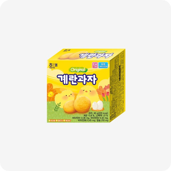 3219 Haitai Egg Cookie 해태 계란과자 45g