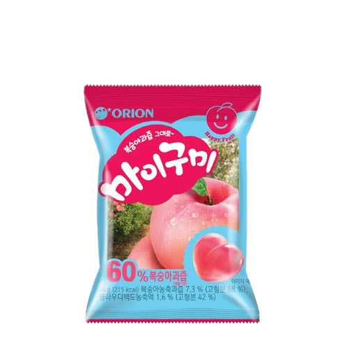 [+2] 3422-2 Orion Mygummy 오리온 마이구미 복숭아