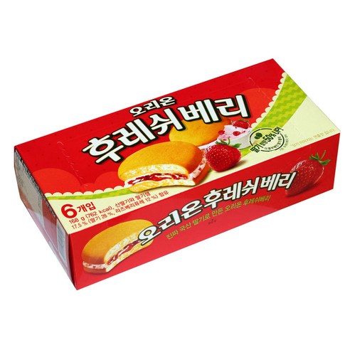 3429 Orion Fresh Berry Strawberry 오리온 후레쉬베리 168g