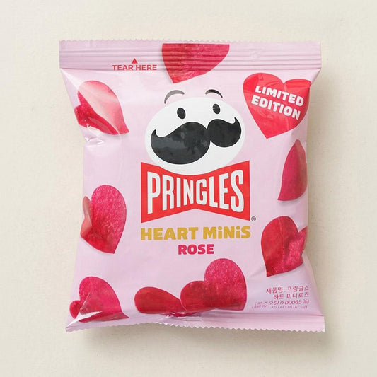 3441 Pringles Heart Minis Rose 프링글스 하트 미니로즈 35g