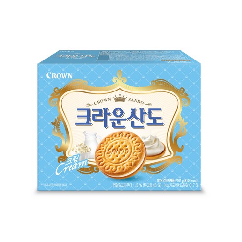 3617 Crown Sando Cream 크라운 산도 크림 161g