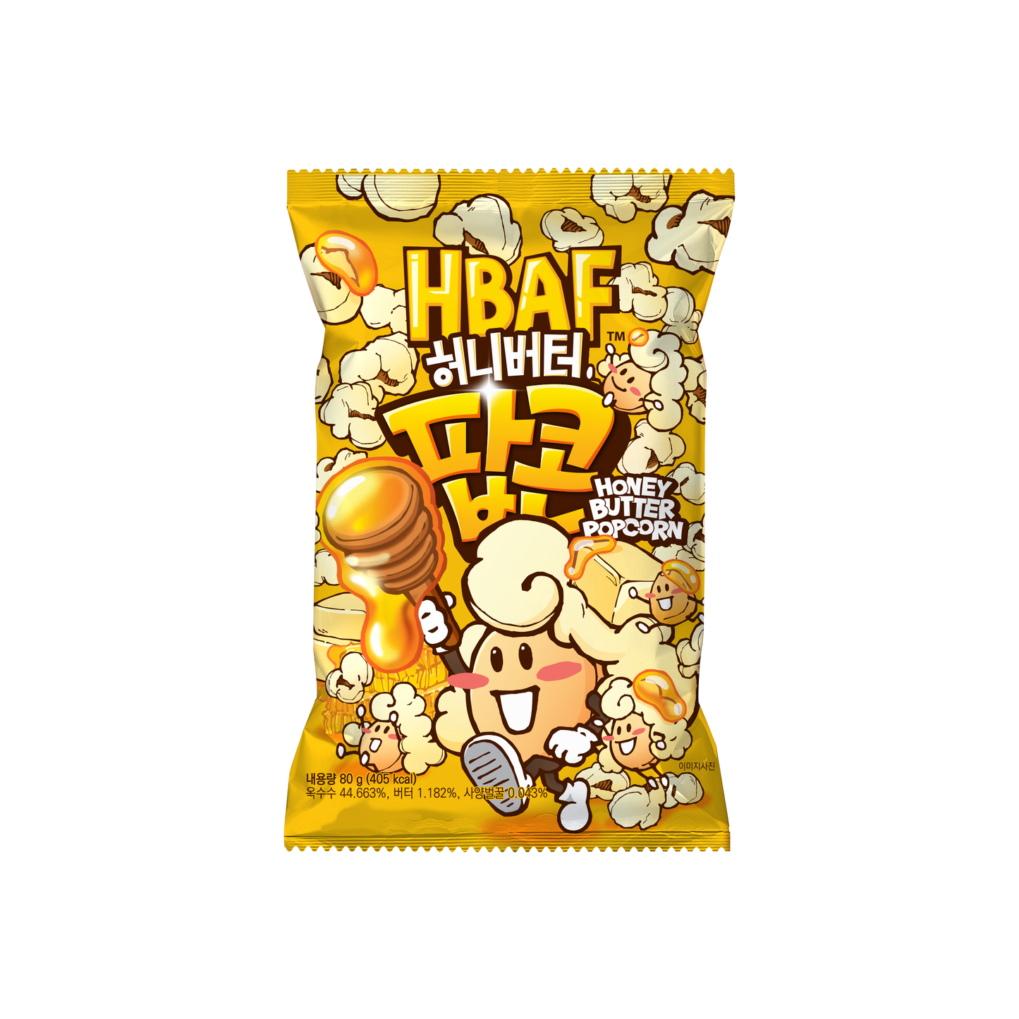 3950 HBAF Honey Butter Popcorn 바프 허니버터 팝콘 80g